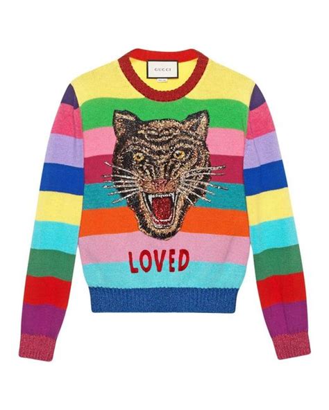 gucci loved ufo sweater|Gucci tiger clothing.